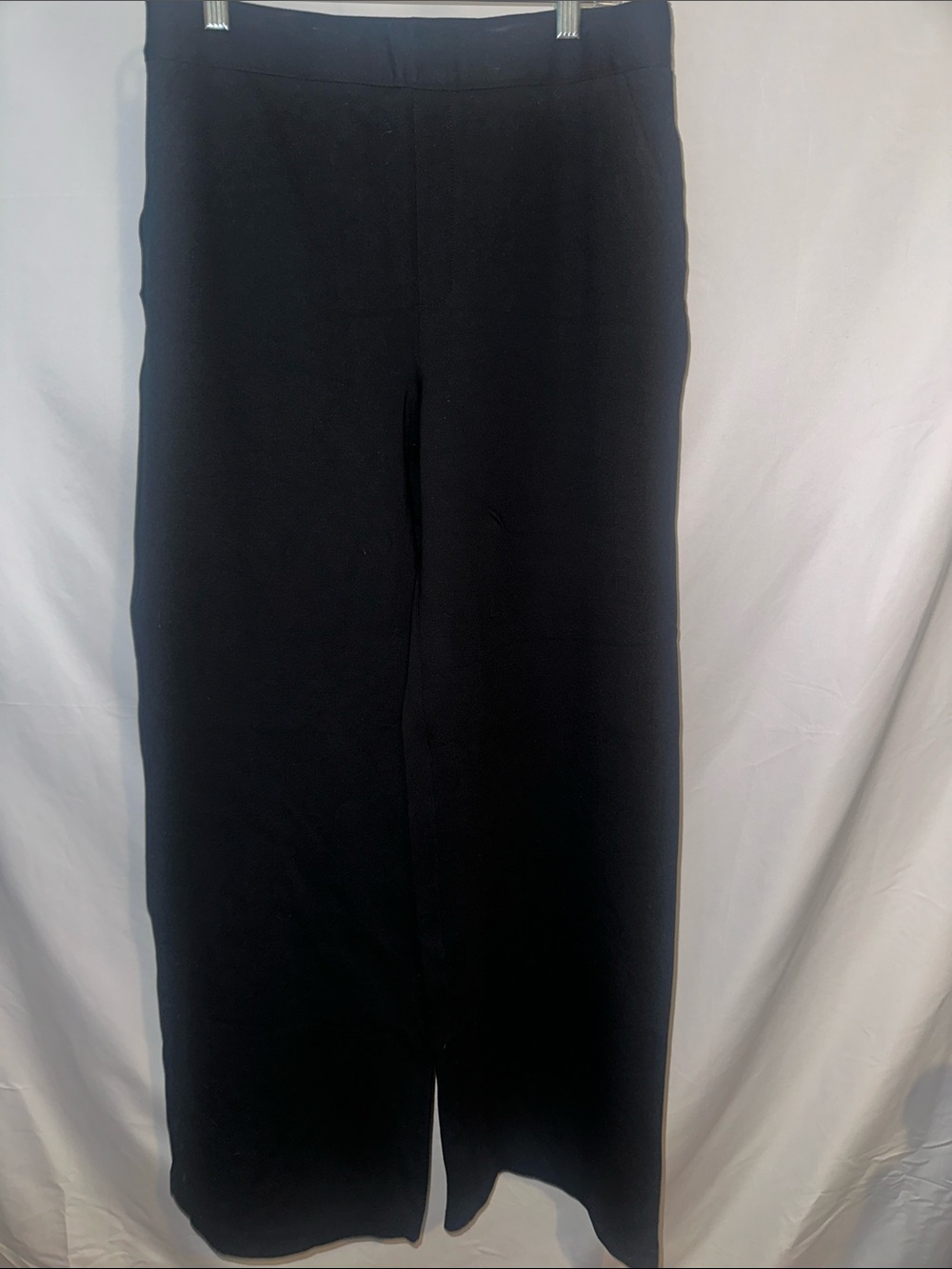 SPANX Black Wide-Leg Women's Pants tall girl friendly